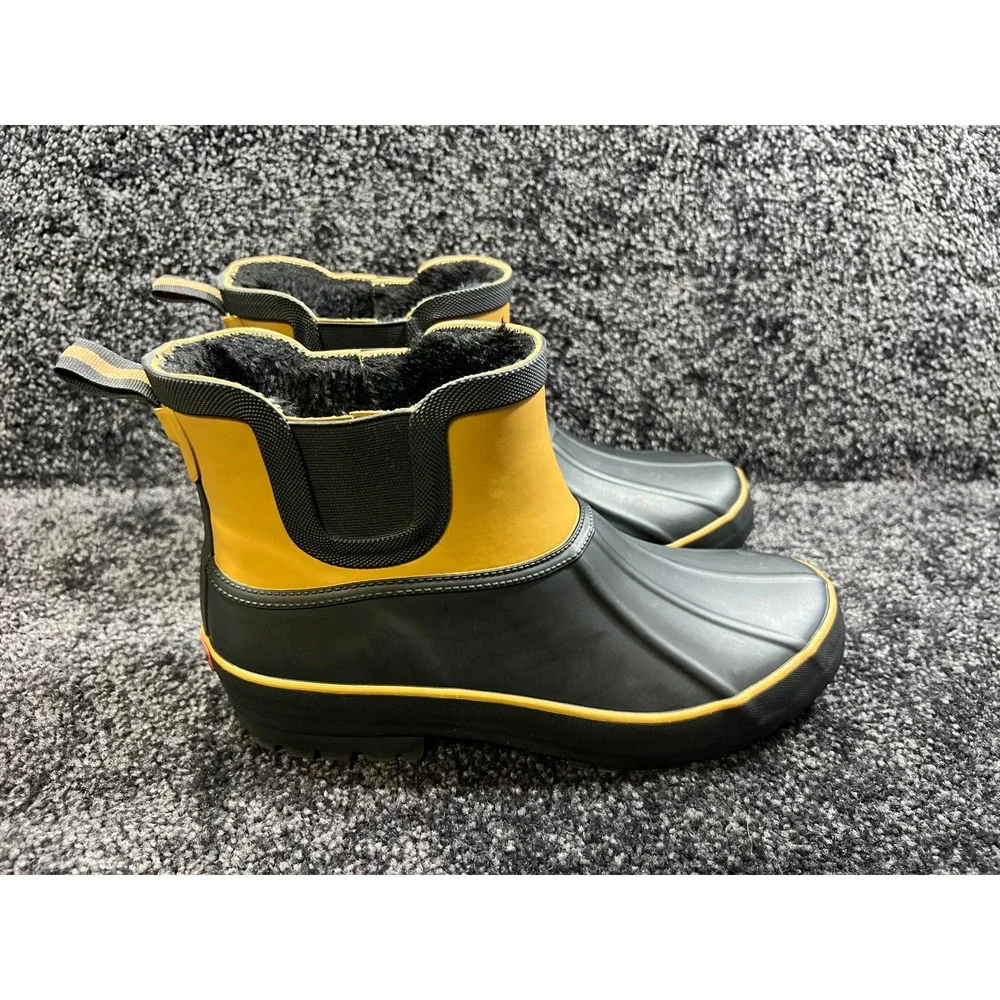 Chooka Women's Chelsea Rainboots Brown Premium Rainwear Waterproof Size 8‎